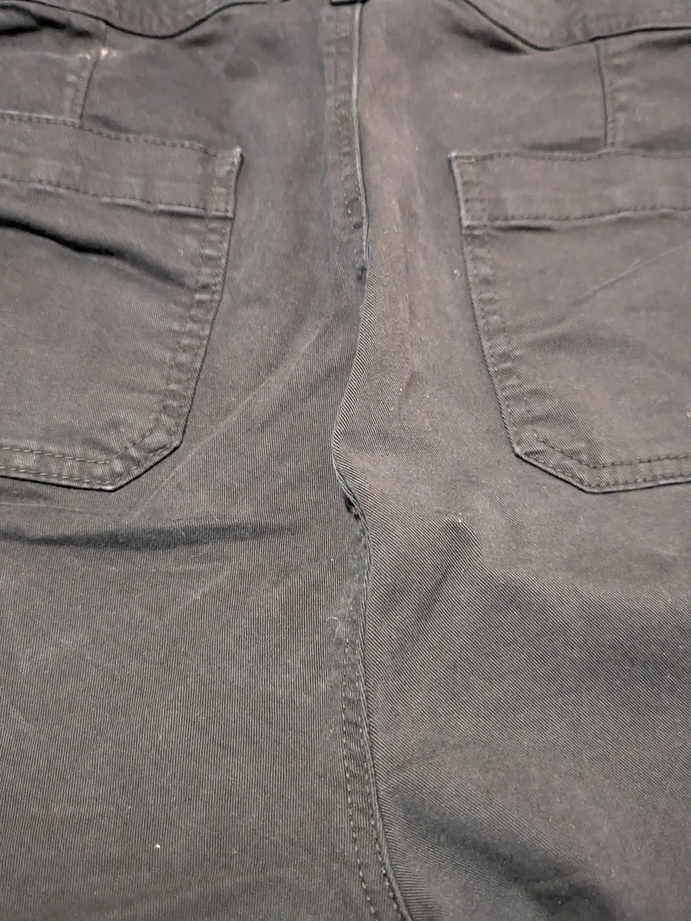 torrid Black High-Rise Button-Front Shorts - Picture 5 of 5